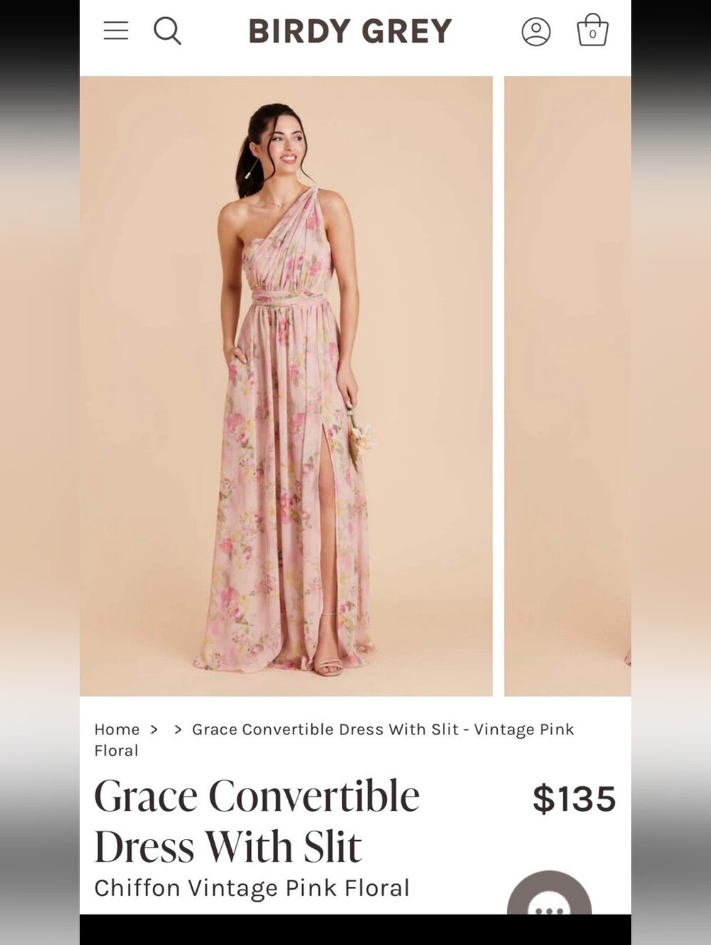 Birdy Grey Grace Convertible Gown